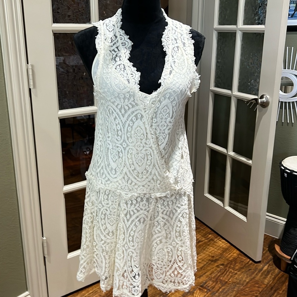 Cream color Free People dress